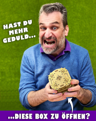 Cluebox Geschenk kreative Verpackung