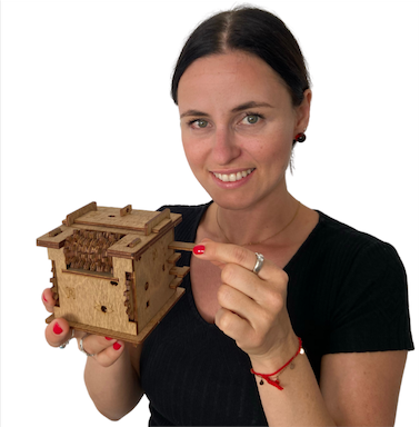 Cluebox Geschenk kreative Verpackung