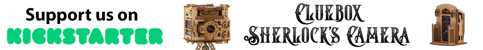 Cluebox Sherlock's Camera Kickstarter