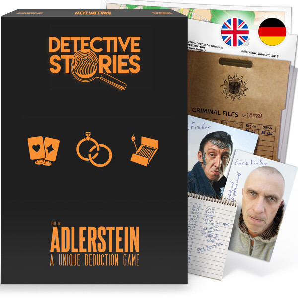 Detective Stories. Fall 1 - Das Feuer in Adlerstein (DE/EN)