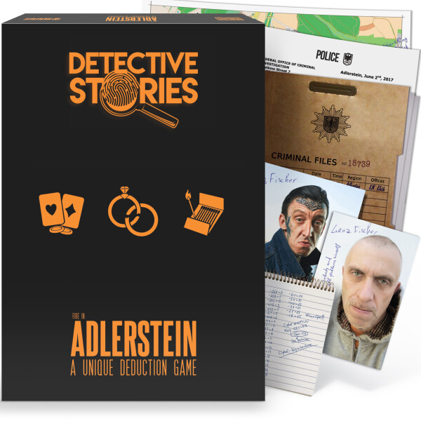 Detective Stories. Case 1 - The fire in Adlerstein [EN]