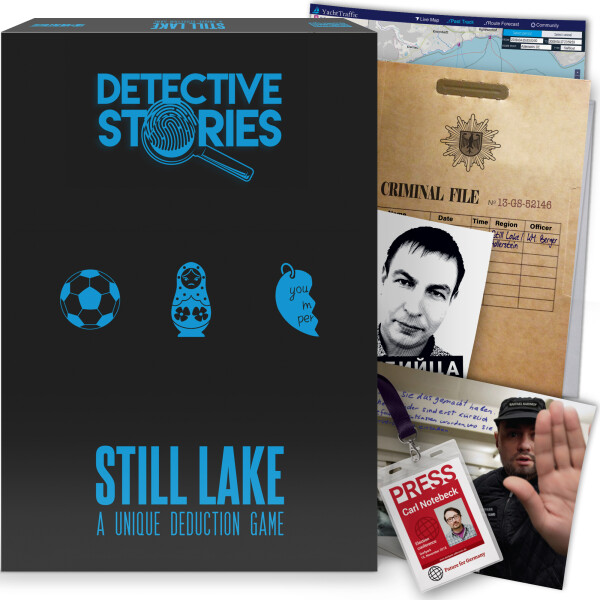 iDventure Detective Stories-Fall 2: Antarktis Fatale juego de crítica Juego de detectives juego Escape Room para casa 