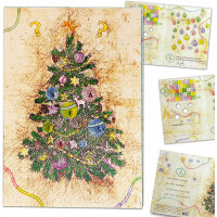 Set of 3 Christmas cards English