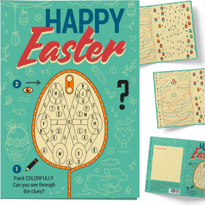 Set of 3 Easter cards English