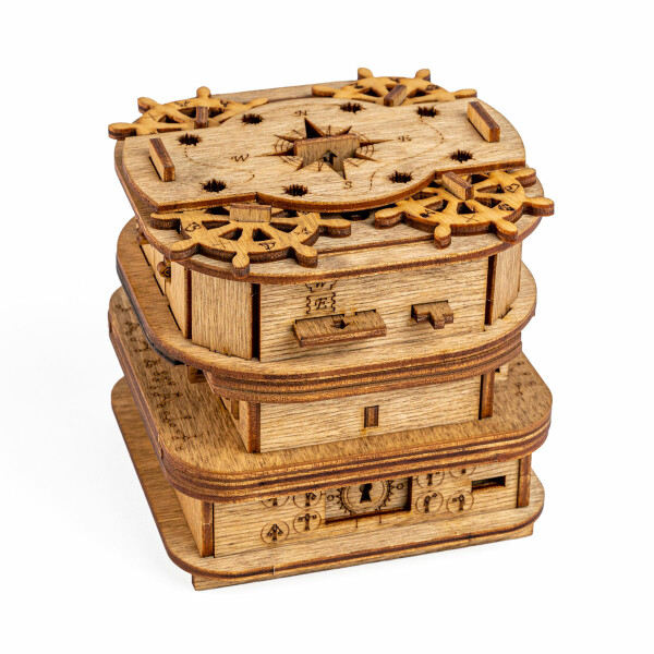 Cluebox – Escape room dans une boîte. Casier de Davy Jones.