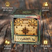 Cluebox – Escape room dans une boîte. Casier de Davy Jones.