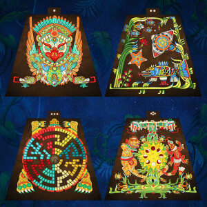Cluepuzzle - Pirámide del Sol. Caja de rompecabezas con puzzles