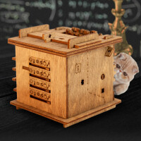 Cluebox - Cuarto de escape en una caja. El gato de Schrodinger