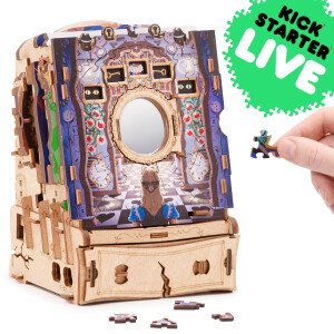 Cluepuzzle - The Wonderbox of Alice. Jigsaw puzzle box