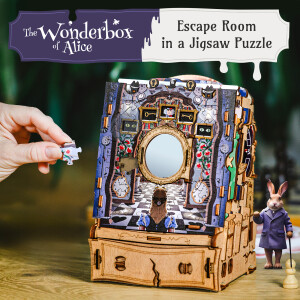 CluePuzzle - The Wonderbox of Alice. Rätselbox mit Puzzles