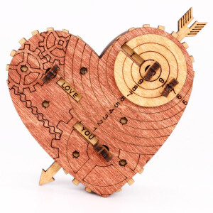 Tin Woodman`s Heart. Eine mechanische Schatzkiste mit...