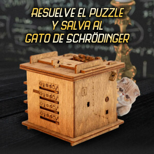 Cluebox Megabox - Escape Room in einer Box. Schrödingers Katze