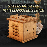 Cluebox Megabox - Escape Room in einer Box. Schrödingers Katze