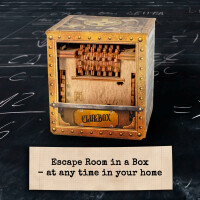 Cluebox Megabox - Escape Room in einer Box. Schrödingers Katze
