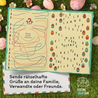 "Frohe Ostern" Escape Grußkarte (DE/EN)