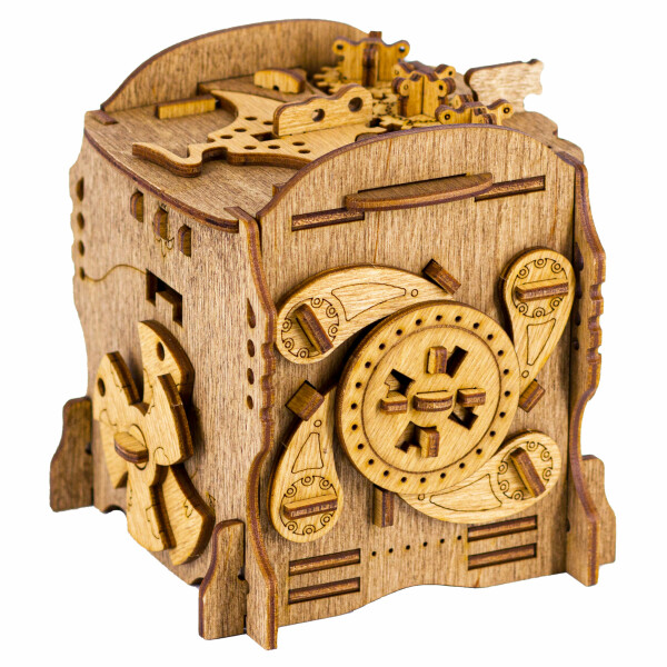  iDventure Cluebox - The Trial of Camelot - Escape Room Game -  Puzzle Box - 3D Wooden Puzzle - sequential Puzzle - 3D Puzzles for Adults -  Brain Teaser - Birthday