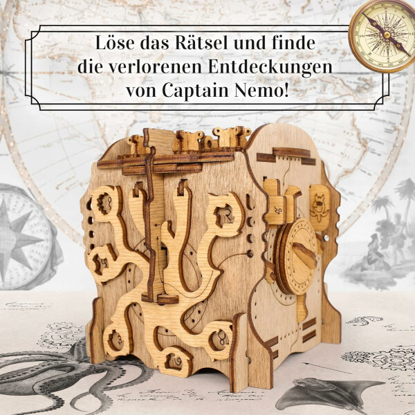 Cluebox | Escape Room in einer Box - Captain Nemo's Nautilus, 39,99