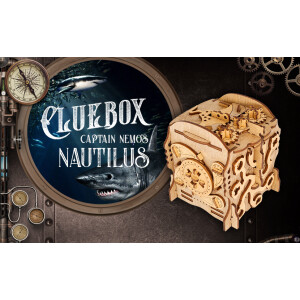 Cluebox - Escape Room en una caja. Capitán Nemo Nautilus