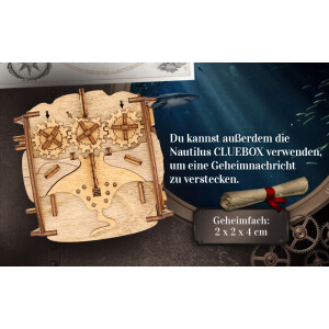 Cluebox - Escape Room in einer Box. Captain Nemo`s Nautilus